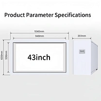 Transparent Cabinet Display 32 Inch Transparent Cabinet Lcd Display Transparent Lcd Display Transpar